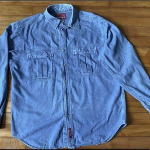Marlboro Country Faded Denim Shirt
